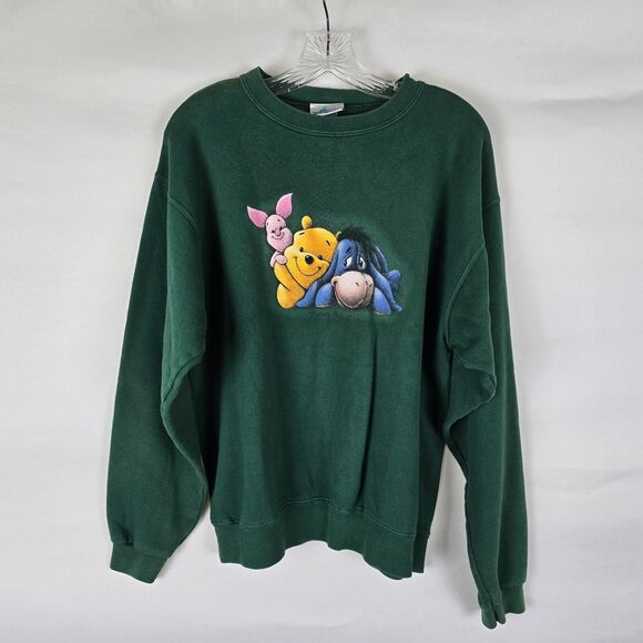 Disneyland Resort Sweatshirt Women's M Winnie the Pooh & Friends Picture Perfect - Picture 1 of 16